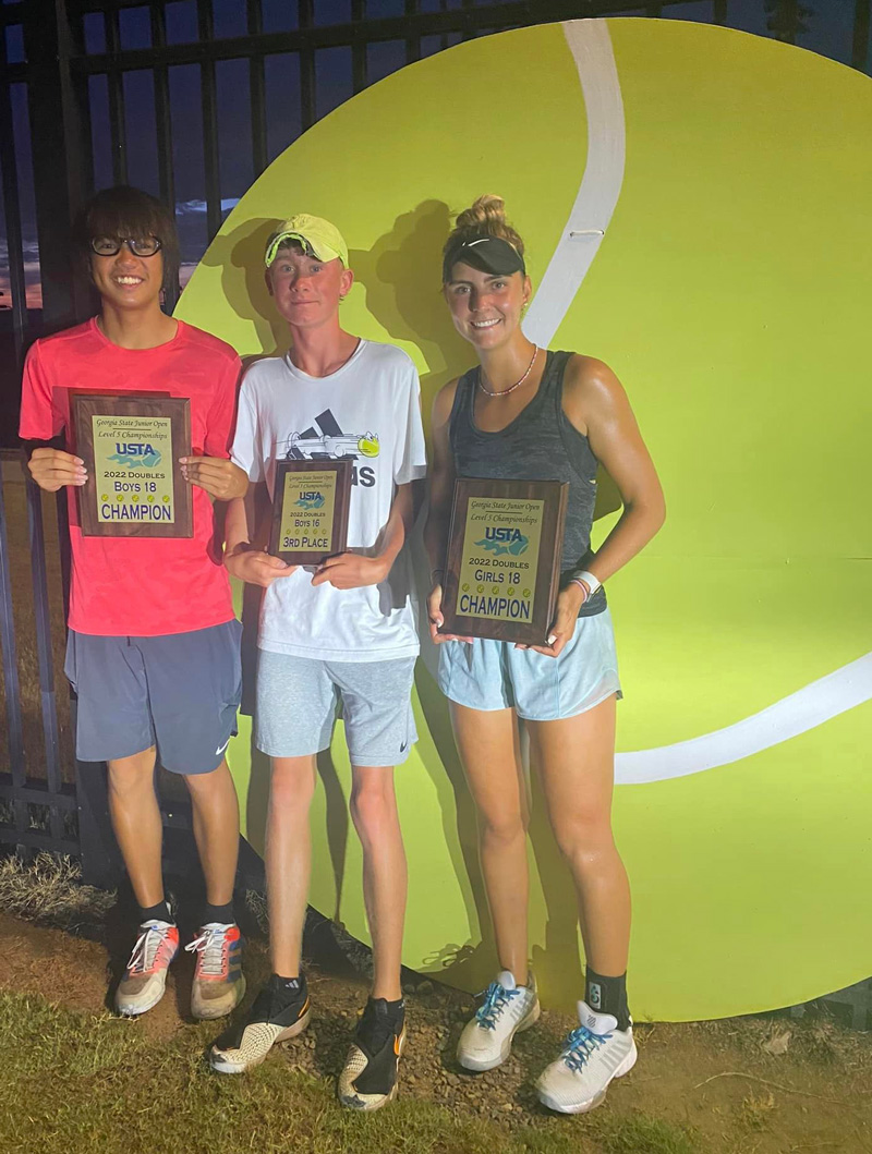 Top Tennis Academy Tournament Winners